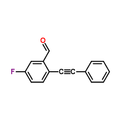 5-氟-2-(2-苯炔基)苯甲醛图片