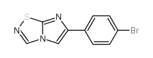 6-(4-bromophenyl)imidazo[1,2-d][1,2,4]thiadiazole结构式