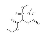 3-dimethoxyphosphinothioyl-4-ethoxy-4-oxobutanoate Structure
