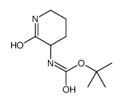 3-(Boc-氨基)-2-哌啶酮结构式