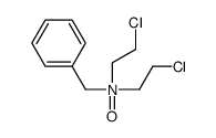 N-benzyl-2-chloro-N-(2-chloroethyl)ethanamine oxide Structure