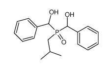 Bis-<1-hydroxy-benzyl>-isobutyl-phosphinoxid结构式