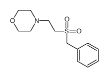 4-(2-benzylsulfonylethyl)morpholine Structure
