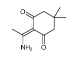 2-(1-aminoethylidene)-5,5-dimethylcyclohexane-1,3-dione结构式