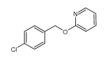 2-[(4-chlorophenyl)methoxy]-pyridine Structure