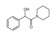 2-hydroxy-2-phenyl-1-piperidin-1-ylethanone结构式
