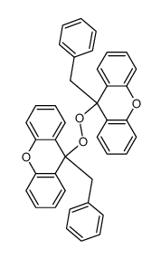 bis-(9-benzyl-xanthen-9-yl)-peroxide Structure