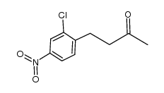 4-(2-chloro-4-nitrophenyl)-butan-2-one结构式