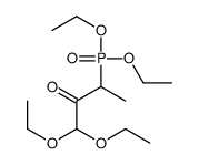 3-diethoxyphosphoryl-1,1-diethoxybutan-2-one结构式