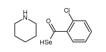 piperidine 2-chlorobenzoselenoate Structure