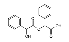 2-Phenyl 2-hydroxyethanoic acid (Mandelic acid)结构式