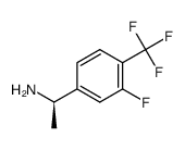 (R)-1-(3-Fluoro-4-(trifluoromethyl)phenyl)ethanamine structure