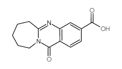 12-OXO-6,7,8,9,10,12-HEXAHYDRO-AZEPINO[2,1-B]QUINAZOLINE-3-CARBOXYLIC ACID structure