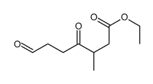 ethyl 3-methyl-4,7-dioxoheptanoate Structure