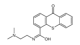 N-[2-(dimethylamino)ethyl]-9-oxothioxanthene-4-carboxamide结构式
