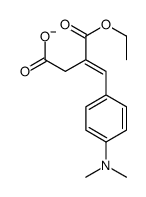 4-[4-(dimethylamino)phenyl]-3-ethoxycarbonylbut-3-enoate Structure