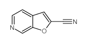 呋喃并[2,3-c]吡啶-2-甲腈结构式