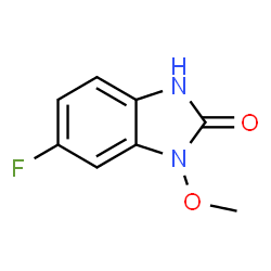 2H-Benzimidazol-2-one,6-fluoro-1,3-dihydro-1-methoxy-(9CI) structure