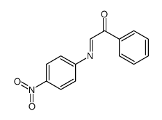 2-(4-nitrophenyl)imino-1-phenylethanone Structure