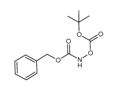 Cbz-NH-O-Boc结构式