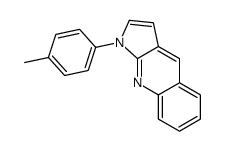 1-(4-methylphenyl)pyrrolo[2,3-b]quinoline结构式