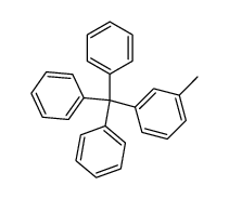 triphenyl-m-tolyl-methane Structure