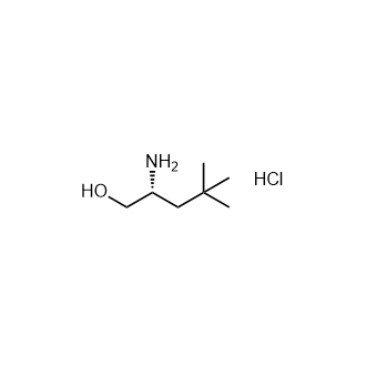 (R)-2-amino-4,4-dimethylpentan-1-olhydrochloride Structure