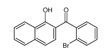 (2-bromophenyl)(1-hydroxynaphthalen-2-yl)methanone Structure