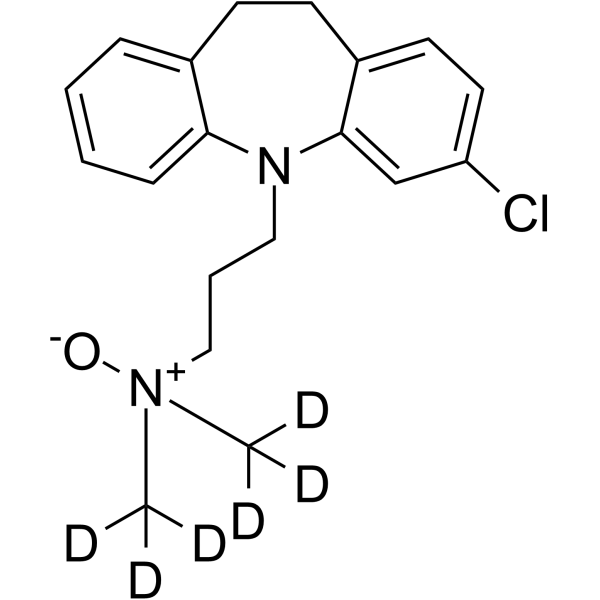 Clomipramine N-Oxide-d6 Structure