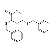 2,4-bis(benzylsulfanyl)-N,N-dimethylbutanamide Structure