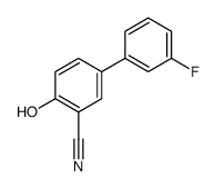 5-(3-fluorophenyl)-2-hydroxybenzonitrile结构式