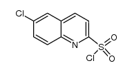 6-chloro-2-chlorosulfonylquinoline结构式