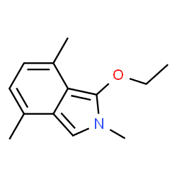 2H-Isoindole,1-ethoxy-2,4,7-trimethyl-(9CI)结构式