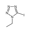 1-ethyl-5-iodotetrazole Structure