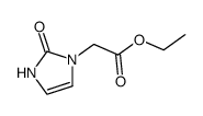 (2-oxo-2,3-dihydro-1H-imidazol-1-yl)acetic acid ethyl ester结构式