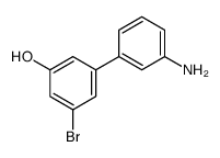 3-(3-aminophenyl)-5-bromophenol结构式