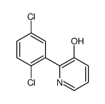 2-(2,5-dichlorophenyl)pyridin-3-ol结构式