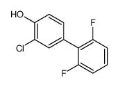 2-chloro-4-(2,6-difluorophenyl)phenol结构式