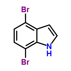 4,7-Dibromo-1H-indole Structure