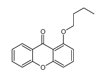 1-butoxyxanthen-9-one Structure