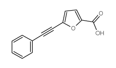 5-(2-PHENYLETH-1-YNYL)-2-FUROIC ACID Structure