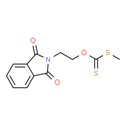 O-2-(1,3-dioxoisoindolin-2-yl)ethyl S-methyl carbonodithioate结构式