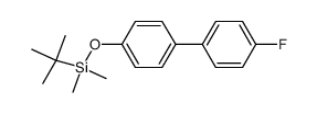 1-(t-Butyldimethylsilyloxy)-4-(4'- fluorophenyl)benzene结构式