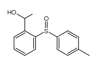 2-(1-Hydroxyethyl)phenyl p-tolyl sulfoxide Structure