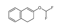 3-(difluoromethoxy)-1,2-dihydronaphthalene Structure