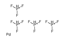 palladium,trifluorophosphanium Structure