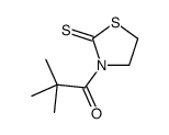 2,2-Dimethyl-1-(2-Thioxothiazolidin-3-Yl)Propan-1-One Structure