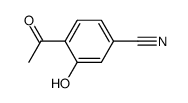 Benzonitrile, 4-acetyl-3-hydroxy- (8CI,9CI) picture