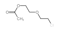 2-氯乙氧基乙基醋酸酯结构式