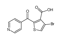 4-溴-2-(4-吡啶羰基)-3-噻吩羧酸图片